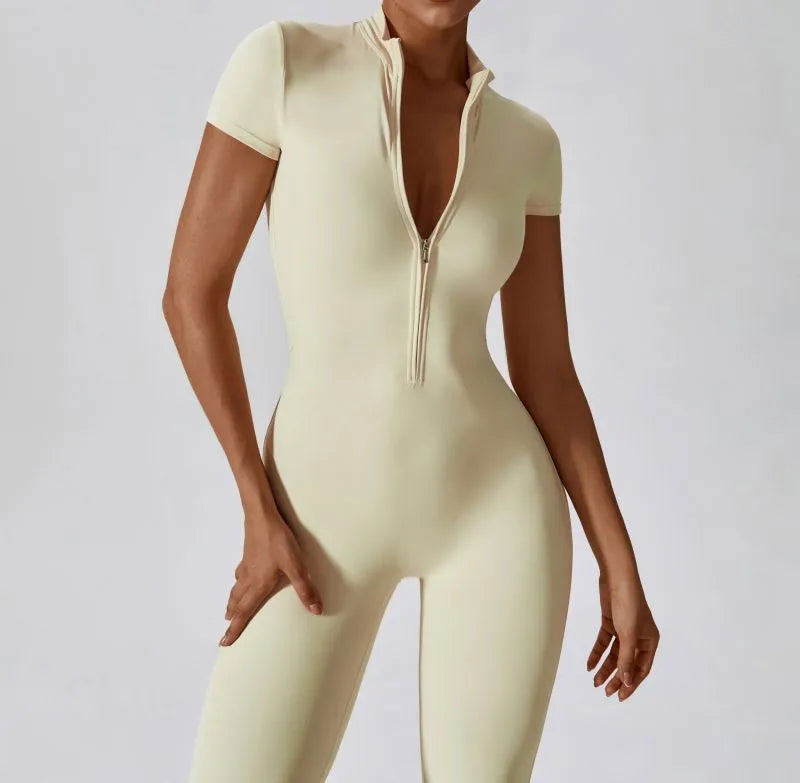 JET-SET SEAMLESS JUMPSUIT (4 COLORS) - Zoe All Over