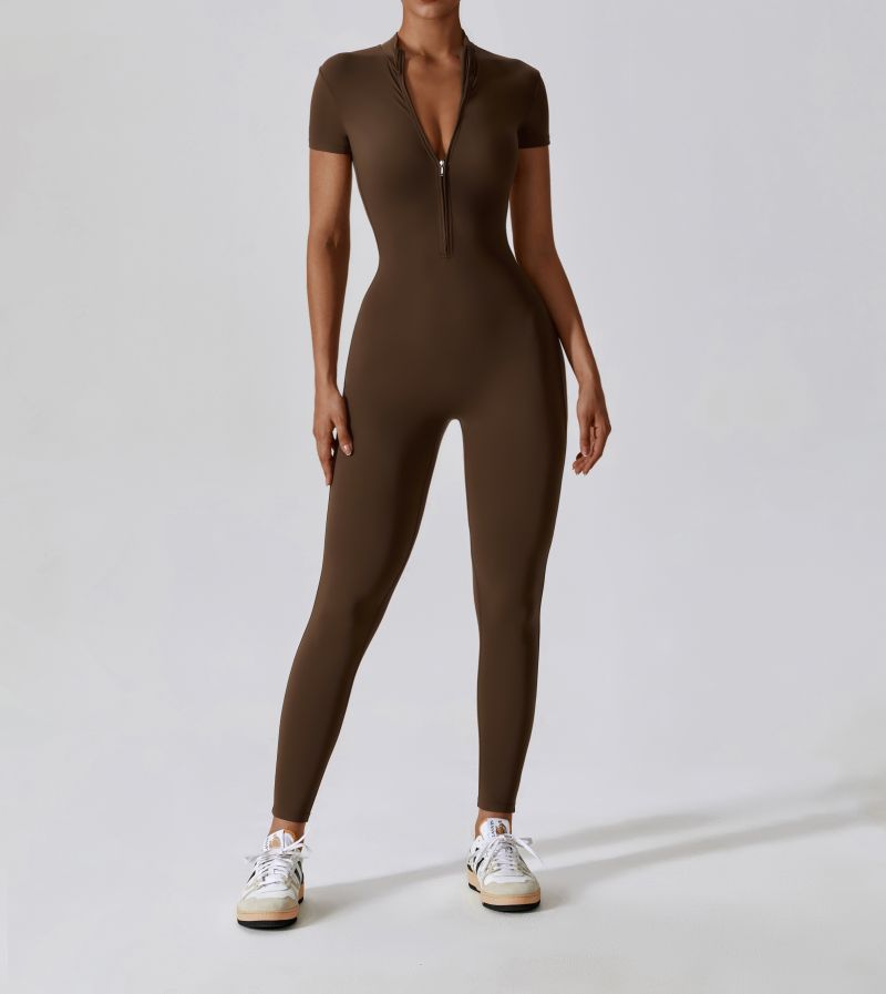 JET-SET SEAMLESS JUMPSUIT (4 COLORS) - Zoe All Over