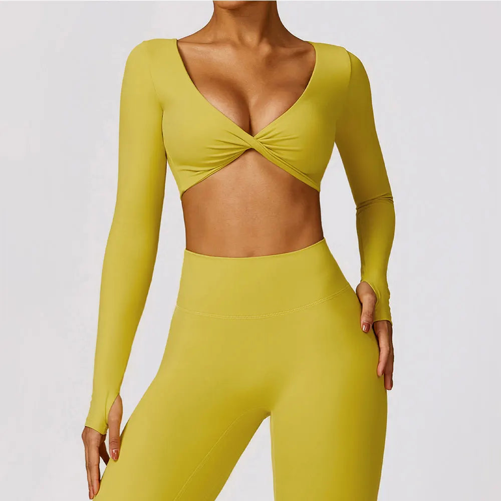 MORGAN ATHLETIC CROP TOP (5 COLORS)