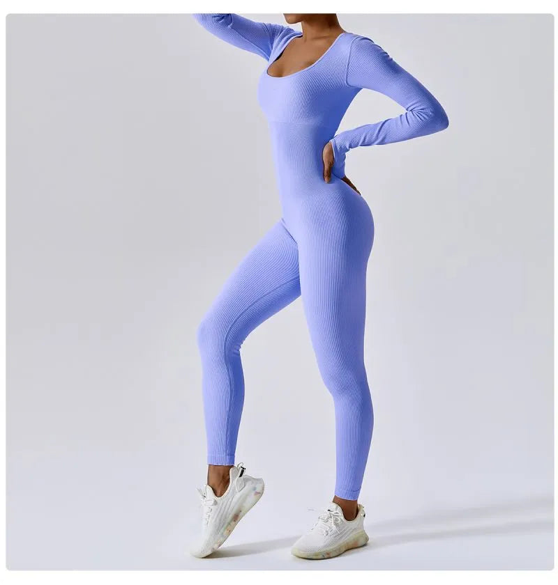 OLIVIA ATHLETIC SEAMLESS ROMPER (5 COLORS) – Zoe All Over