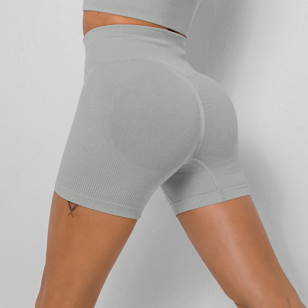 BASIC SCRUNCH BUM SEAMLESS SHORTS (9 COLORS) - Zoe All Over