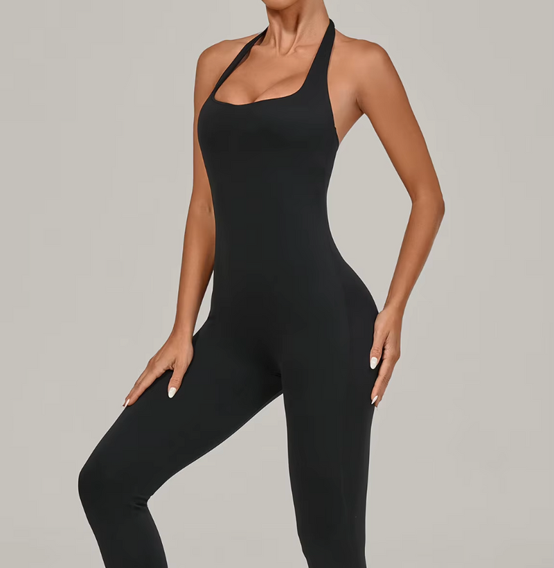 MIDNIGHTS HALTER JUMPSUIT (4 COLORS) - Zoe All Over